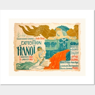 Hanoi Indochina Exposition Posters and Art